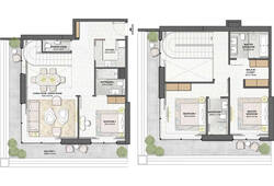 3 bedroom Duplex apartment